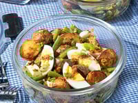 Photo de la Recette: Salade de Pommes de Terre, Haricots Verts et œufs