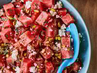Photo de la Recette: Salade de Melon d’Eau Épicée