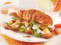 Photo de la Recette: Croissants aux Oeufs et Avocats