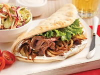 Photo de la Recette: Sandwich Chaud au Boeuf