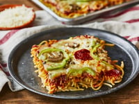 Photo de la Recette: Pizza-ghetti à la Plaque