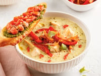 Photo de la Recette: Soupe Crémeuse Poulet et Pesto