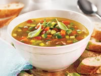 Photo de la Recette: Soupe Minestrone à la Mijoteuse