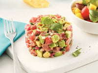 Photo de la Recette: Tartare de Thon à la Mexicaine