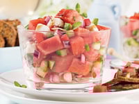 Photo de la Recette: Tartare Végétarien à la Mozzarella Di Bufala