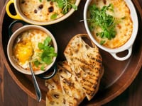 Photo de la Recette: Cassolettes d’Oeuf au Jambon et à la Crème