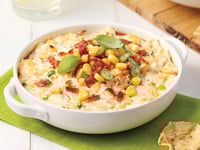 Photo de la Recette: Trempette Chaude au Maïs, Bacon et Jalapeno