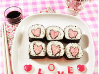 Photo de la Recette: ♡♥︎ MAKI DE LA SAINT VALENTIN ♥︎♡