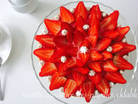 Photo de la Recette: Tarte aux Fraises Revisitée Saveur D'orient