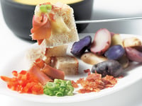 Photo de la Recette: Fondue aux Trois Fromages