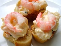 Photo de la Recette: Amuse-Gueule aux Crevettes