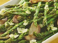 Photo de la Recette: Asperges Rôties avec Gremolata au Parmesan