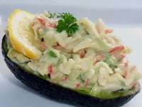 Photo de la Recette: Avocat Farci au Crabe