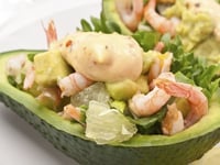 Photo de la Recette: Avocats aux Crevettes