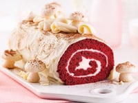 Photo de la Recette: Bûche Red Velvet à la Crème de Mascarpone