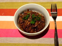 Photo de la Recette: Bœuf Effiloché à l’asiatique à la Mijoteuse