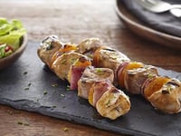 Photo de la Recette: BROCHETTES DE PORC ET D’ABRICOTS
