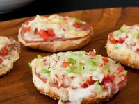 Photo de la Recette: Bagel-Pizza