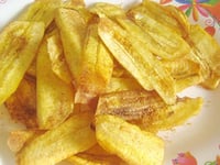 Photo de la Recette: Bananes Plantain Frites