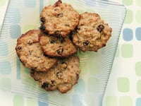 Photo de la Recette: Biscuits à l'avoine, au Miel et aux Raisins