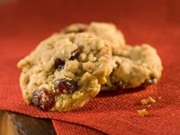 Photo de la Recette: Biscuits Fondants à l’Avoine et aux Canneberges