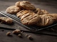 Photo de la Recette: Biscuits au Beurre d’arachide et Bacon