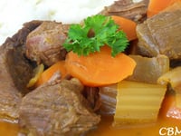 Photo de la Recette: Bœuf au Jus de Carottes (mijoteuse)