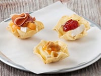 Photo de la Recette: Bouchées de Brie Trois Façons