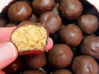 Photo de la Recette: Boules au Beurre d'arachide