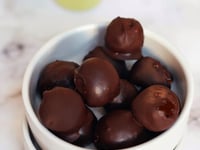 Photo de la Recette: Boules aux Figues et au Chocolat