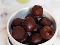 Photo de la Recette: Boules aux Figues et au Chocolat