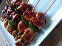 Photo de la Recette: Brochette de Poulet (Yakitori)