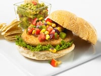 Photo de la Recette: Burger de Poulet Mexicain