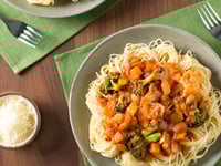 Photo de la Recette: CAPELLINIS AUX LÉGUMES DU MARCHÉ