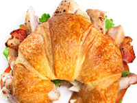 Photo de la Recette: Croissant Blt de Poulet Sauté