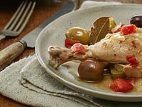 Photo de la Recette: CUISSES DE POULET À LA PROVENÇALE