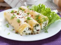 Photo de la Recette: Cannelloni Ricotta et Épinards