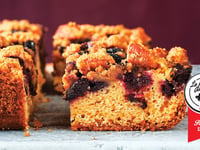 Photo de la Recette: Carrés aux Bleuets et au Beurre
