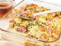 Photo de la Recette: Casserole Déjeuner au Jambon et au Fromage OKA