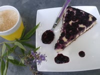 Photo de la Recette: Cheesecake New-Yorkais aux Myrtilles