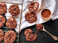 Photo de la Recette: Chocolate Puddle Cookies