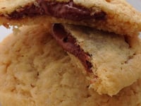 Photo de la Recette: Cookies Fourrés au Nutella comme Chez Starbucks