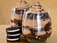 Photo de la Recette: Cookies N ‘Cream Parfaits au Chocolat