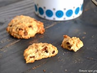 Photo de la Recette: Cookies végétaliens 3C {coco-cajou-cacahuète}