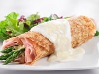 Photo de la Recette: Crêpes Farcies au Jambon, Asperges et Fromage Emmental