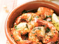 Photo de la Recette: Crevettes à l'ail