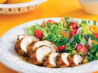 Photo de la Recette: Poitrines de Poulet au Miel et Citron