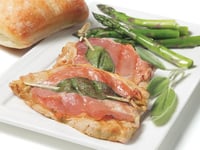 Photo de la Recette: Escalopes de Veau Saltimbocca sur le Barbecue