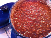 Photo de la Recette: Fèves au Four à la Pomme et au Sirop D’érable