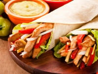 Photo de la Recette: Fajita de Poulet Becel®